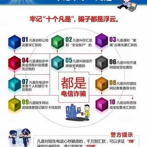 防范电信诈骗，远离诈骗陷阱——中仙中心小学反电信诈骗宣传