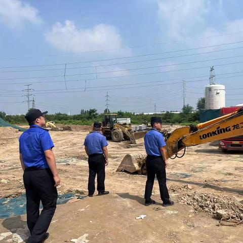 祥符区渣土管理办公室开展建筑垃圾专项整治工作