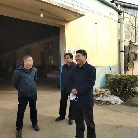 工业项目建设分指挥部领导现场调研项目建设