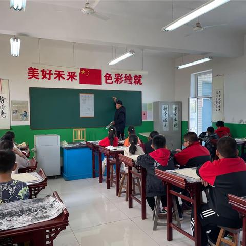 翰墨飘香，笔润校园——大张庄小学四年级二班书法展示