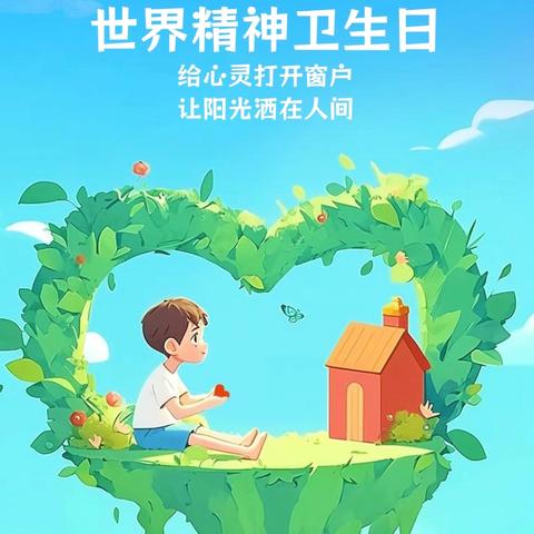 关爱心理健康，共筑精神乐园 ——北流镇新芝小学世界精神卫生日系列宣传活动