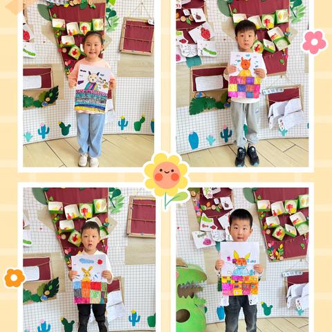 多彩童心，创意童画———翰林幼儿园中一班美术延时课
