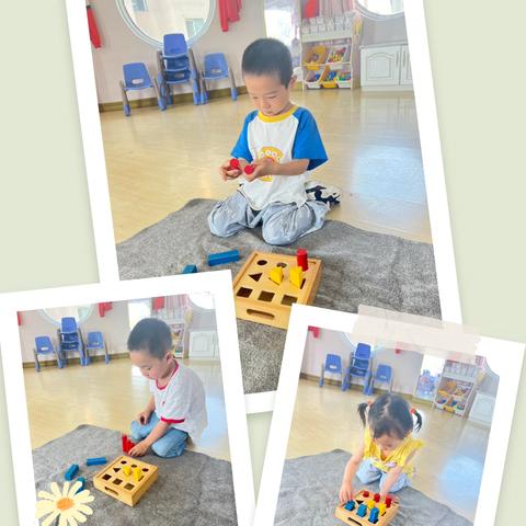 高邮翰林幼儿园托班蒙氏工作