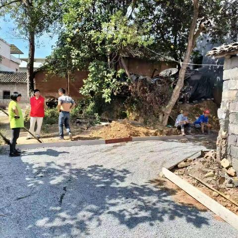 【中部区域―道县商混站】梅花镇宜阳村道路项目，助力通行