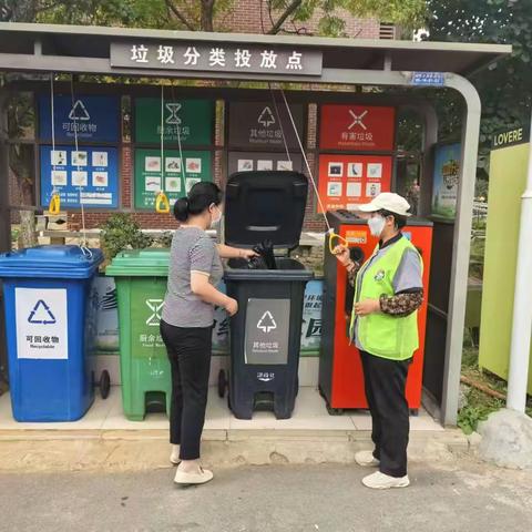 全民践行 分类赋能——唐冶街道唐城小区开展垃圾分类宣传活动
