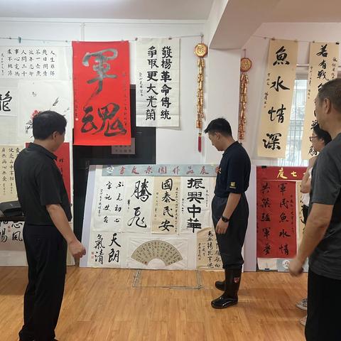 【西三旗街道宝盛里社区】翰墨颂军魂 献给最可爱的人书画展