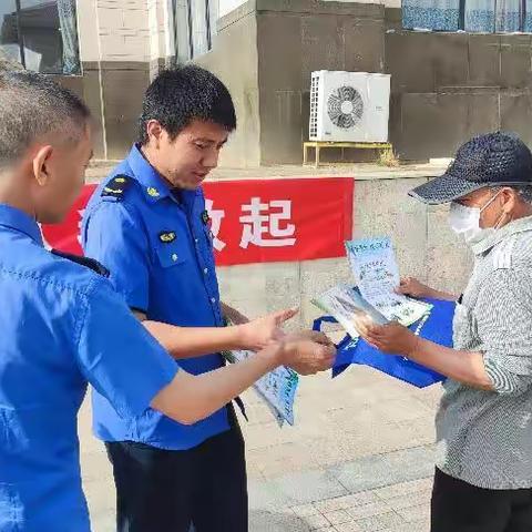 宣传文明养犬 构建和谐小区