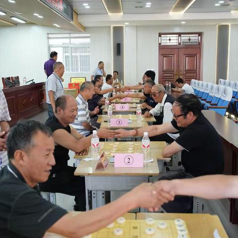 永寿县残联举办首届残疾人象棋比赛活动