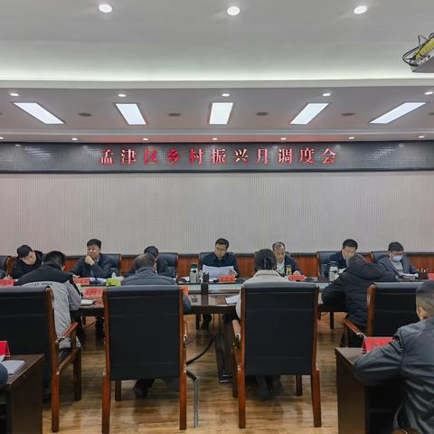 孟津区召开乡村振兴月调度会