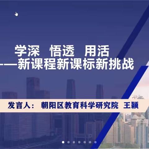 立足新课标，优化道法课——首都师范大学朝阳小学兴庆区领航校寒假培训系列活动（四)