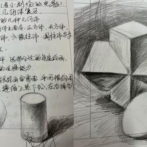 摹描之中，快乐成长——文小黑白素描社团掠影