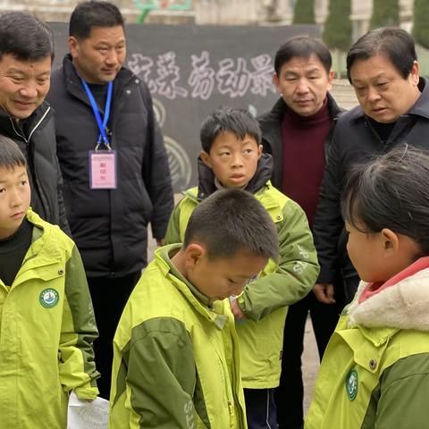 缤纷素质美  测评展风采————灵宝市2023—2024学年度上期中小学教育质量监测评价乡镇二组考试在五亩一中，五亩乡中心小学拉开帷幕