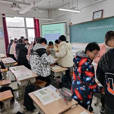 【昌乐县红河镇中学】拂面春风好借力 扬帆起航正当时——昌乐县红河镇中学迎接县教研室教学视导