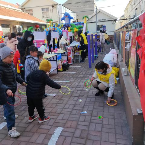 青岛西海岸新区隐珠街道黄土庄社区教育学校开展【情润黄土 欢乐游园】“二月二”主题活动