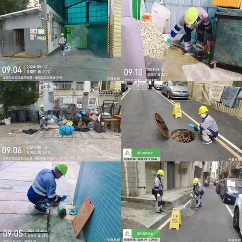 【坂田街道】2024年9月第2周爱卫消杀工作简报