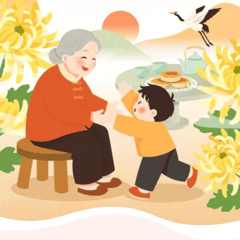 岁岁重阳节  浓浓敬老情——灵武市第八幼儿园重阳节系列活动