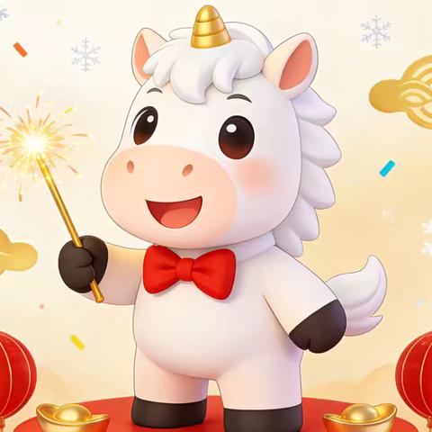 马力全开  喜迎新年——灵武市第八幼儿园大一班迎新年特色活动