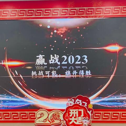 2023年客服经理开门红工作部署暨表彰大会