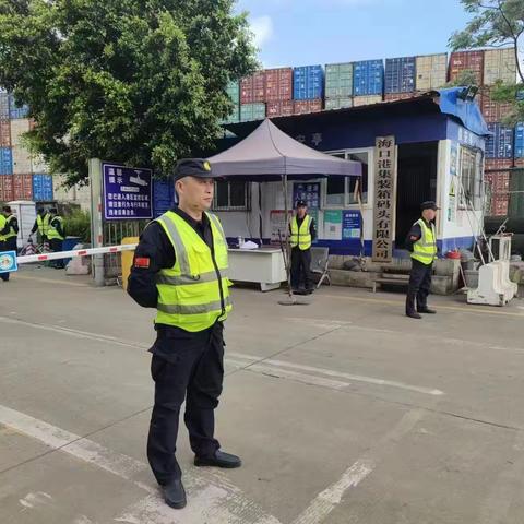 集装箱公司开展2023年第一季度港口设施应急训练