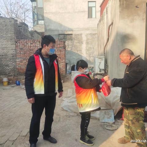 春节慰问低保户