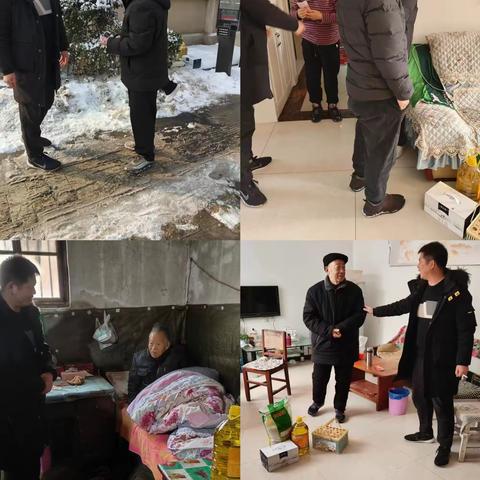 情系老干部  慰问暖人心                  ——水稻乡走访慰问退休老干部