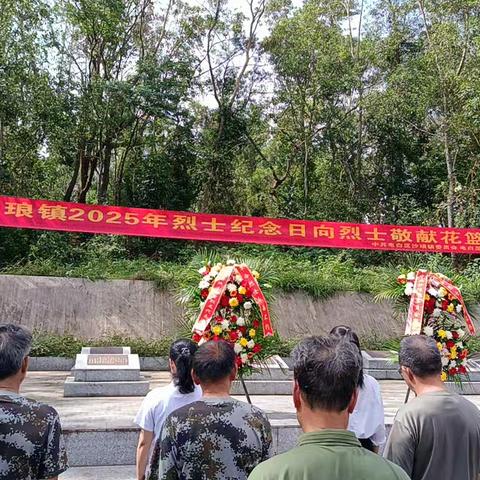 缅怀革命先烈，弘扬英雄精神！沙琅镇举行烈士纪念日向烈士敬献花篮仪式