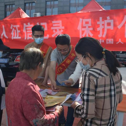 【河南征信】济源市中支征信宣传走进“济渎小满会”