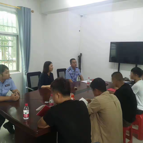 东方市司法局三家司法所组织开展2023年10月社区矫正对象集中教育会