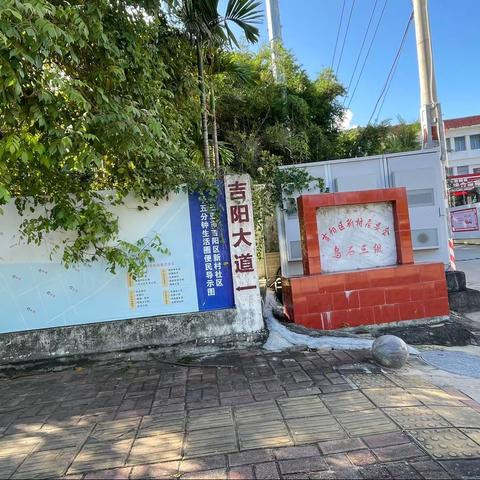 吉阳区登革热防控专项行动督查通报 (新村社区 9.24)