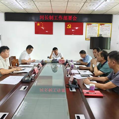 大坡镇召开2024年第三季度 河长制工作部署会
