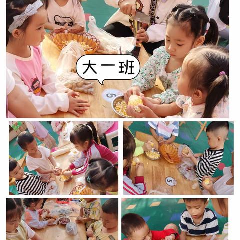 “幼”见秋天，乐享丰收---德智幼儿园大班组“晒秋”活动