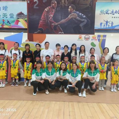 曲靖市麒麟区新鑫幼儿园 ABC篮球嘉年华比赛🏀