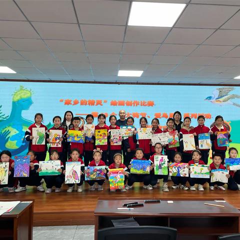 图牧吉中心学校“家乡的精灵”主题绘画创作大赛