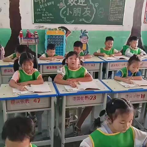 张柏坟小学幼儿园大班一周生活回顾