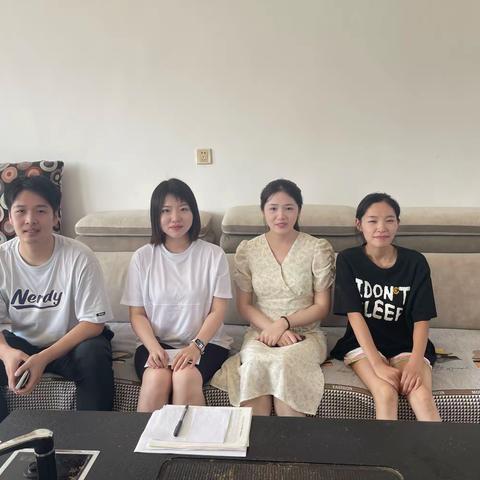 温馨家访路，教育有温度——出头岭镇初级中学暑假家访活动