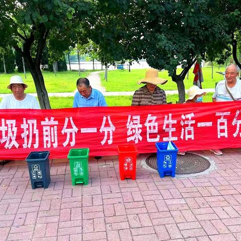 棘洪滩街道：开展“垃圾分类我先行”科普宣传活动