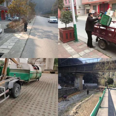 青铜关镇开展“迎五一”环境整治工作