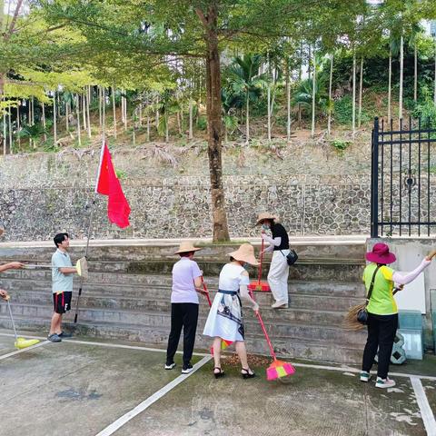 创建卫生城市迎检主题党日活动