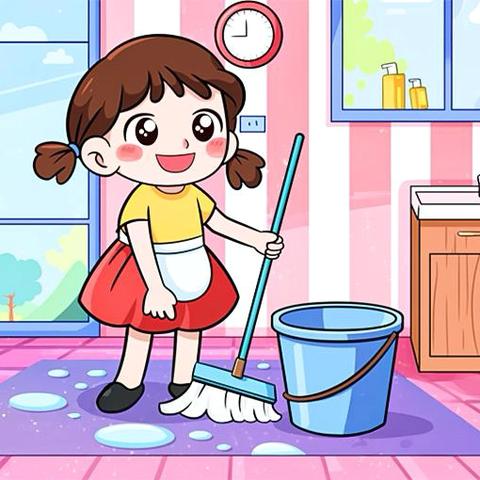 节后清洁 “净”待归来——定安县定城镇中心幼儿园“五.一”假期后卫生清洁工作