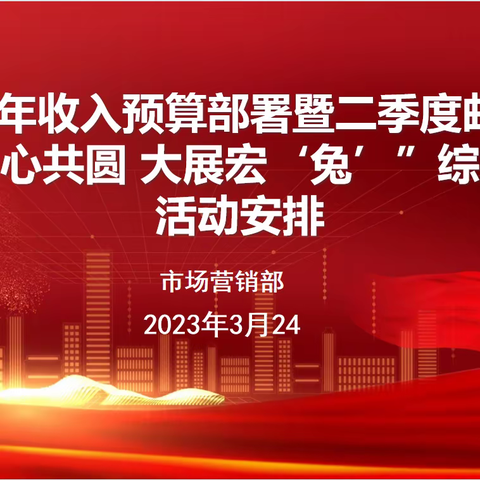 巴彦淖尔邮政召开二季度“同心共圆 大展宏‘兔’”邮务业务综合营销活动暨寄递业务重点工作布置会议