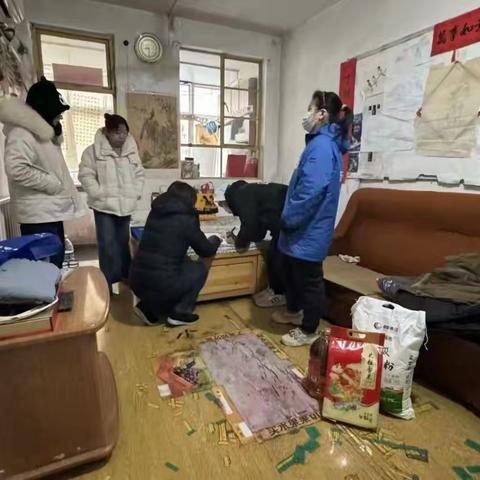 【治荟明湖·温暖南北】情系困难群众，暖冬传递温情—历下区大明湖街道南北历山社区红十字会春节慰问