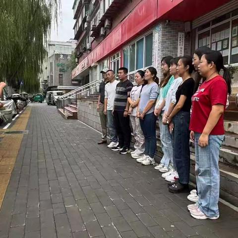 【治荟明湖·温暖南北】以练筑防，守护家园—大明湖街道南北历山社区社区开展群众避险转移安置演练