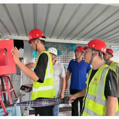 建设管理部丨 全面排查、严阵以待，全力做好在建工地台风暴雨防御工作