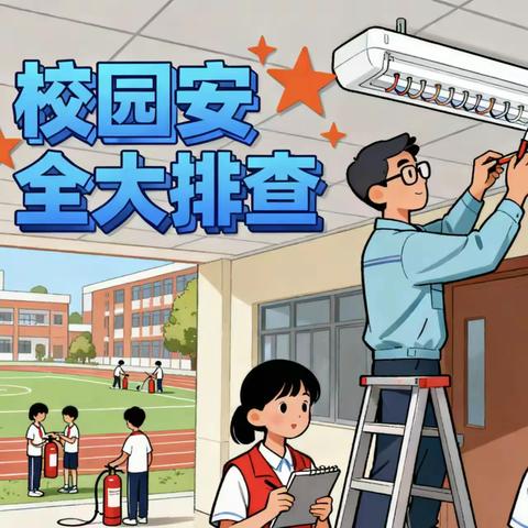 【🔍安全“不打烊”】我校开展月度安全大排查，筑牢校园“防护墙”