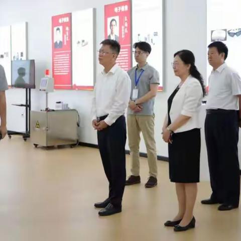 市委常委、组织部部长刘玉渭到研究院调研