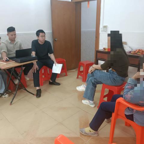 临高县司法局南宝司法所对王某山拟监外执行进行社会调查