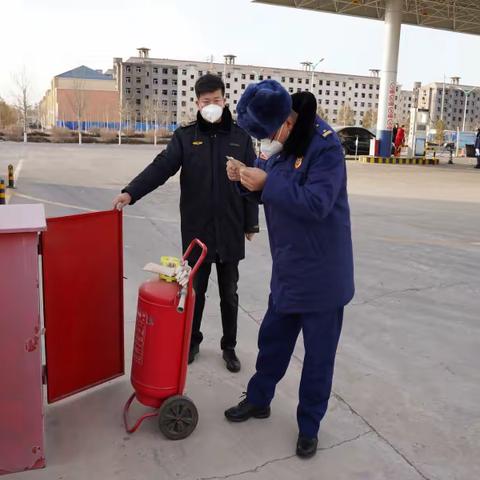 中旗大队联合多部门开展消防安全专项检查