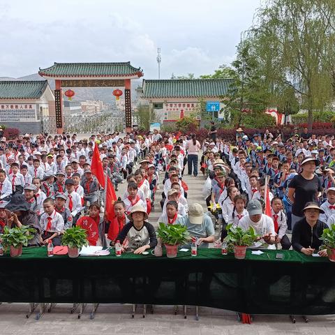 武山县龙泉中心小学“典耀中华·书香校园诵经典”诵读比赛活动