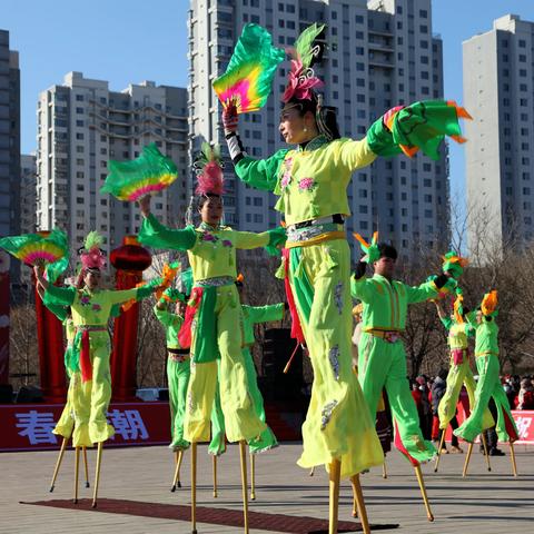 鲅鱼圈" 二月二”秧歌节