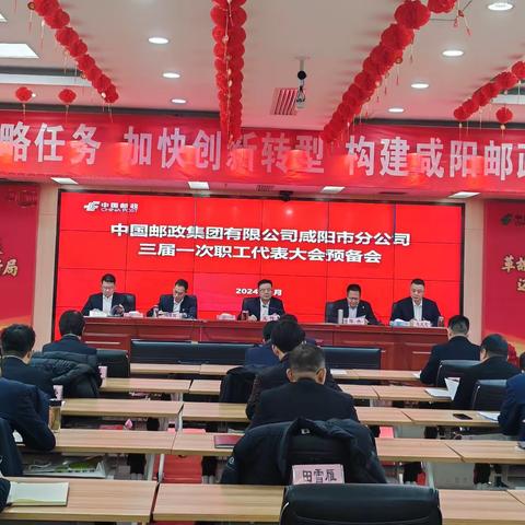 2024年全市邮政工作会暨三届一次职代会圆满召开